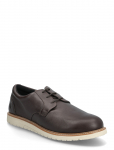Hush Puppies - Men's Jenson Oxford  - Dark Brown Leather - Oxfordi kingad - 46
