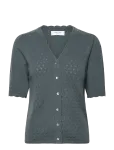 Rosemunde - Rwlaica Cashmere Crochet  Ss V-Neck - Kardiganid - M