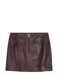 REMAIN Birger Christensen - Mini Leather Skirt - L&uuml;hikesed seelikud - 40