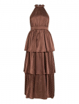 Vila - Vikimmie Halterneck Ankle Dress/Dc/Ka - Maksikleidid - 44