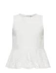 Kids Only - Kmgbondi Life Sl Embroidery Top Wvn - Pluusid ja tuunikad - 92