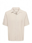 ONLY & SONS - Onsperu Ss Reg Tencel Shirt Noos - Vabaaja s&auml;rgid - XXL