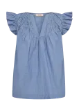 MOS MOSH - Mmwoda Izha Blouse - L&uuml;hikeste varrukatega - XS