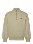 Maison Kitsune - Fox Head Comfort Half Zip Sweatshirt - Dressipluusid - XXL