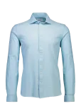 Lindbergh - Knitted Dress Shirt L/S - &Auml;ris&auml;rgid - M