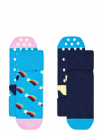 Happy Socks - Kids 2-Pack Shooting Star Anti-Slip Socks - Libisemisvastased sokid - 6-12M