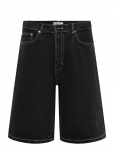 Stan Ray - Wide 5 Short - Washed Black Denim - L&uuml;hikesed teksap&uuml;ksid - 34