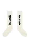 THE ANIMALS OBSERVATORY - Worm Kid Socks White Mouth - Sokid - 23/26