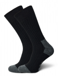 Alpacasocks&Co - Merino Cashmere Ribbed Crew 1-Pack - Tavalised sokid - 42-45