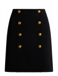 Lauren Ralph Lauren - Double-Breasted Sabl&eacute; Wrap Miniskirt - H&otilde;lmikseelikud - 38