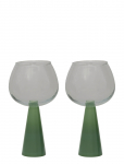 Urban Nature Culture - Urban Nature Culture Spritz Cocktail Glass Set Of 2, Jade Green, In Gift Box - Kokteiliklaasid - &Oslash; 10.5 CM