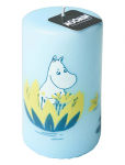 Moomin By Havi - Moomin Pillar Candle Lumme - Plokkk&uuml;&uuml;nlad - 7X12CM