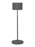 Blomus - Mobile Led-Lamp - 34 Cm - Farol - Warm Gray - Laualambid - L 11CM