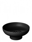Blomus - Vase - 17 Cm, &Oslash; 21 Cm - Miyabi - Black - Muud vaasid - L 23CM