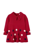 Boboli - Knitwear Dress For Girl -Bci - Pikkade varrukatega vabaajakleidid - 92