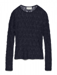 Vero Moda - Awtessy Ls O-Neck Lace Top Noos - Pikkade varrukatega - M