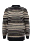 Barbour - Barbour Highsted Fairisle Crew Neck Sweater - &Uuml;mara kaelusega - L