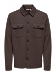 ONLY & SONS - Onsnewkodyl Overshirt Sweat Noos - Pealiss&auml;rgid - M