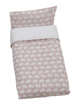 R&auml;tt Start - Elephant Eco, Bed Set, Crib, Blue - Voodipesukomplektid - ONE SIZE
