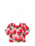 Twistshake - Twistshake Long Sleeve Bib Strawberry - Pikkade varrukatega pudip&otilde;lled - ONE SIZE