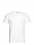Filippa K - Stretch V-Neck Tee - L&uuml;hikeste varrukatega - XXL