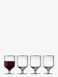 Lyngby Glas - Wine Glass Palermo Gold 30Cl 4Pcs - Punase veini klaasid - 30 cl