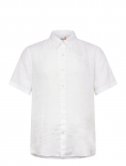 Timberland - Mill Brook Linen Short Sleeve Shirt White - L&uuml;hikeste varrukatega - XL
