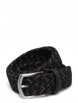 Anderson's - Elastic Woven Belt Military Green - 3,5 - Punutud v&ouml;&ouml;d - 90