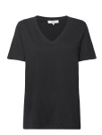 Minus - Leti V-Hals T-Shirt - L&uuml;hikeste varrukatega - L