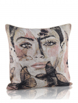 Carolina Gynning - Butterfly Queen - Jacquard Cushion - Padjap&uuml;&uuml;rid - 65X65CM