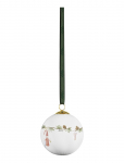 K&auml;hler - Hammersh&oslash;i Christmas Kugle 2024 &Oslash;6 Cm Hvid M. Deko - J&otilde;ulukuulid ja kuuseehted - 6 CM