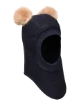 Huttelihut - Balaclava Wool Alpaca Pompoms - Maskm&uuml;tsid - 48\0-12M