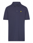 Lyle & Scott - Plain Polo Shirt - L&uuml;hikeste varrukatega polos&auml;rgid - 134-140