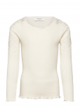Rosemunde Kids - Rkbaybay Ls Blouse W/ Lace - Pikkade varrukatega T-s&auml;rgid - 176