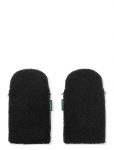 KongWalther - Stroller Gloves Black Teddy - Jalutusk&auml;ru tarvikud - ONE SIZE