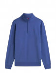 Tommy Jeans - Tjm Reg Fleece 1/4Zip Mock Neck - Poolpika lukuga džemprid - XXL