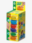 SES Creative - Fingerpaint 6X45Ml - V&auml;rvid - ONE SIZE