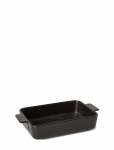 Satake - Oven Dish Porcelain Black 31 Cm - Ahjuvormid - 33X18.3X6.3CM