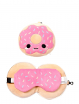 Puckator - Relaxeazzz Adorasnacks Donut Plush Travel Pillow & Eye Mask - Reisitarvikud - ONE SIZE