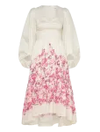 Malina - Sasia Deep V Neck Midi Dress - &Otilde;htukleidid - 36