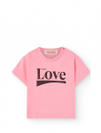 THE ANIMALS OBSERVATORY - Pangolin Baby T-Shirt Pink - L&uuml;hikeste varrukatega - 36 M