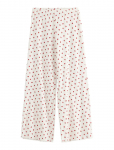 Lindex - Wide Pyjama Trousers In Pointelle - P&uuml;ksid - XL