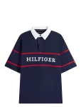Tommy Hilfiger - Americana Colourblock Ss Rugby - L&uuml;hikeste varrukatega - L