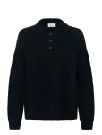 My Essential Wardrobe - Sivamw Knit Polo Pullover - Džemprid - XXL