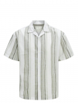 Jack & Jones - Jprccsummer Stripe Resort S/S Shirt Sn - L&uuml;hikeste varrukatega s&auml;rgid - S