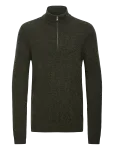 Blend - Bhbranko Halfzipp Knit Noos - Poolpika lukuga džemprid - L