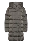 Calvin Klein - Shine Wrap Mid Puffer - Polsterdatud jakid - S
