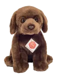 Teddy Hermann - Sitting Labrador Dark Brown 25 Cm - Pehmed loomad - 25 CM