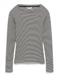 Mads N&oslash;rgaard - 2X2 Cotton Stripe Tuba Tee Ls - Pikkade varrukatega - XL
