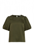 Vila - Viellette 2/4 Satin Puff Top - Noos - L&uuml;hikeste varrukatega - 42